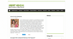 Desktop Screenshot of kesfetkendini.com